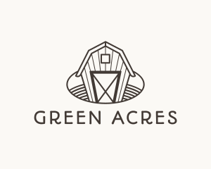 Crop Field Barn logo design