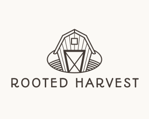 Crop Field Barn logo design