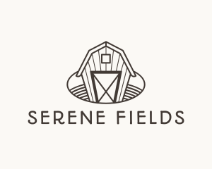 Crop Field Barn logo design