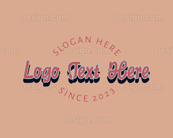 Retro Brand Fashion Logo