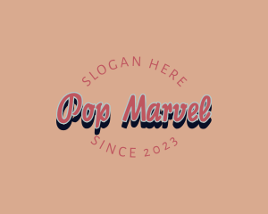 Retro Brand Fashion logo design