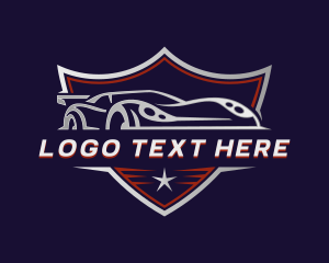 Racing Super Car logo design