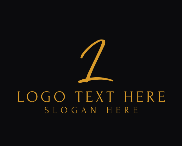 Calligraphy logo example 3