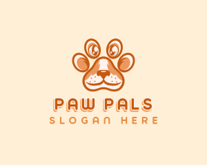 Paw Pet Dog logo design