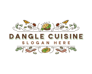 Restaurant Recipe Cooking logo design