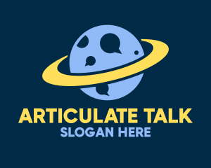 Galactic Planet Talk logo design