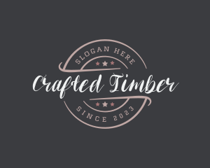 Hipster Business Banner logo design