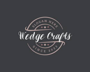 Hipster Business Banner logo design