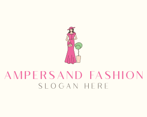 Couture Fashion Girl logo design