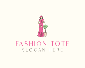 Couture Fashion Girl logo design