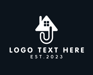 Real Estate Letter J  logo design