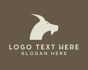 Goat Animal Livestock logo