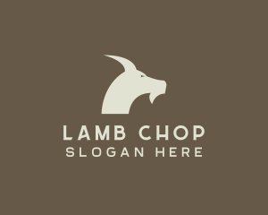 Goat Ranch Animal  logo design