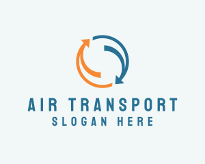 Air Cycle Exchange Arrow  logo design