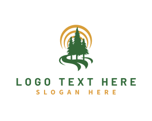 Nature Forest Hiking logo