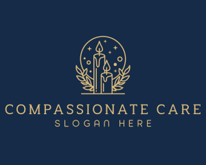 Wellness Candle Wax logo design