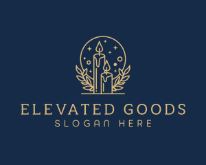 Wellness Candle Wax logo design