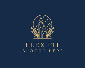 Wellness Candle Wax logo design