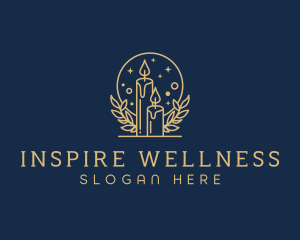 Wellness Candle Wax logo design