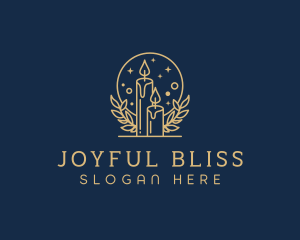 Wellness Candle Wax logo design