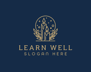 Wellness Candle Wax logo design