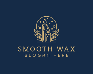 Wellness Candle Wax logo design