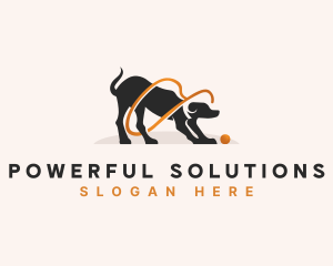 Dog Leash Training Logo