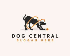 Dog Leash Training logo design