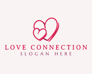 Romantic Heart Love logo