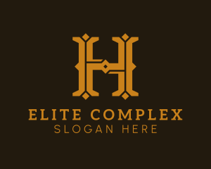 Startup Business Complex Letter H logo