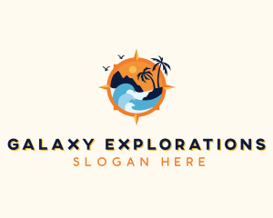 Tourist Travel Getaway logo design