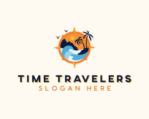 Tourist Travel Getaway logo design