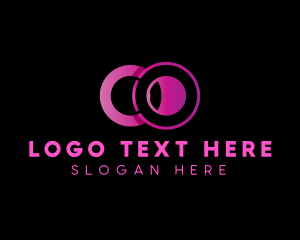 Tech Digital Software Letter O logo design