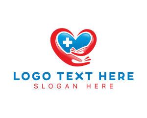 Heart Medical Hospital logo design