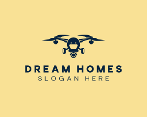 Quadcopter Drone Camera Logo