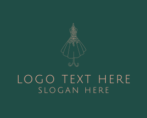 Decorative Dress Tailoring  logo design