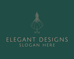 Decorative Dress Tailoring  logo design