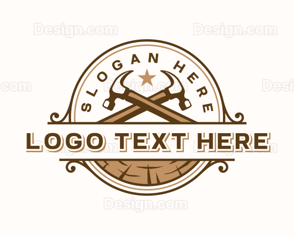 Hammer Lumber Carpentry Logo