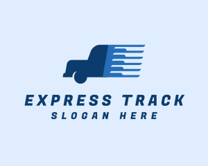 Fast Delivery Truck logo design