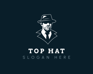 Detective Spy Gangster logo design