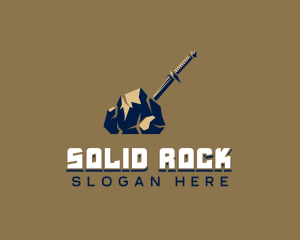 Ancient Sword Rock logo design