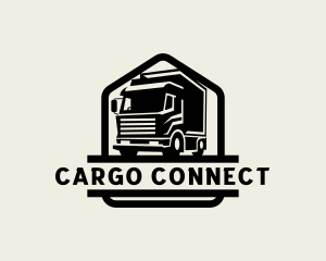 Trucking Cargo Dispatch logo design