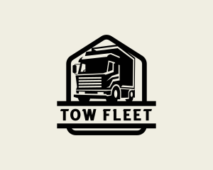 Trucking Cargo Dispatch logo design