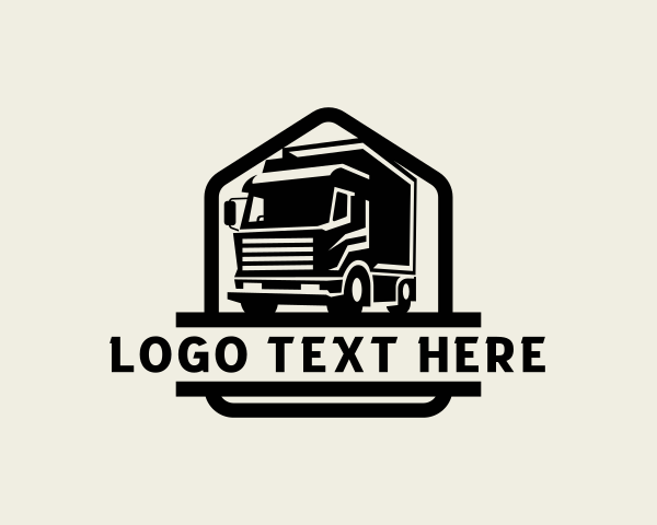 Box Truck logo example 4