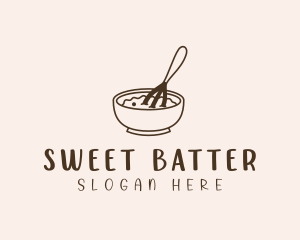 Cake Batter Bakery logo design