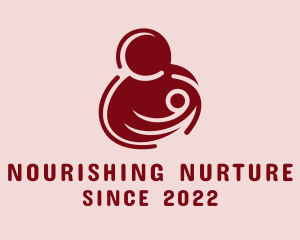 Maternity Pregnancy Breastfeed logo design