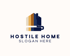 Multicolor Home Paint  logo design