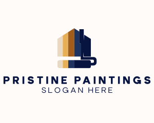 Multicolor Home Paint  logo design