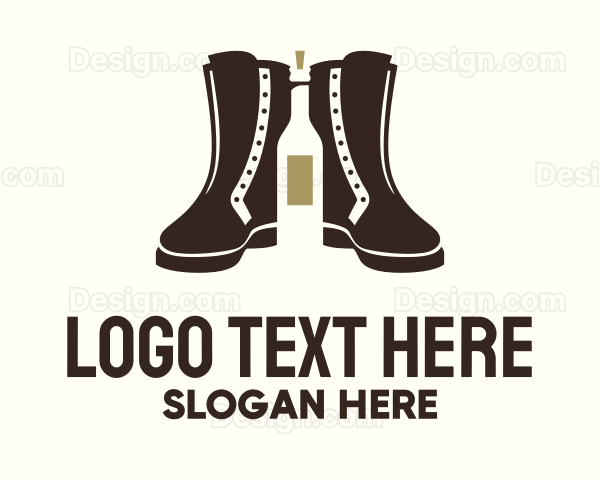 Brown Boots Liquor Logo