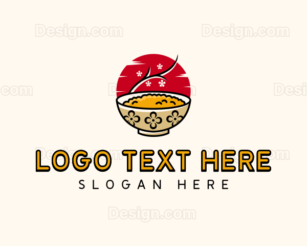 Japanese Rice Bowl Logo